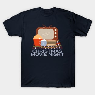 Christmas Movie Night Essentials T-Shirt